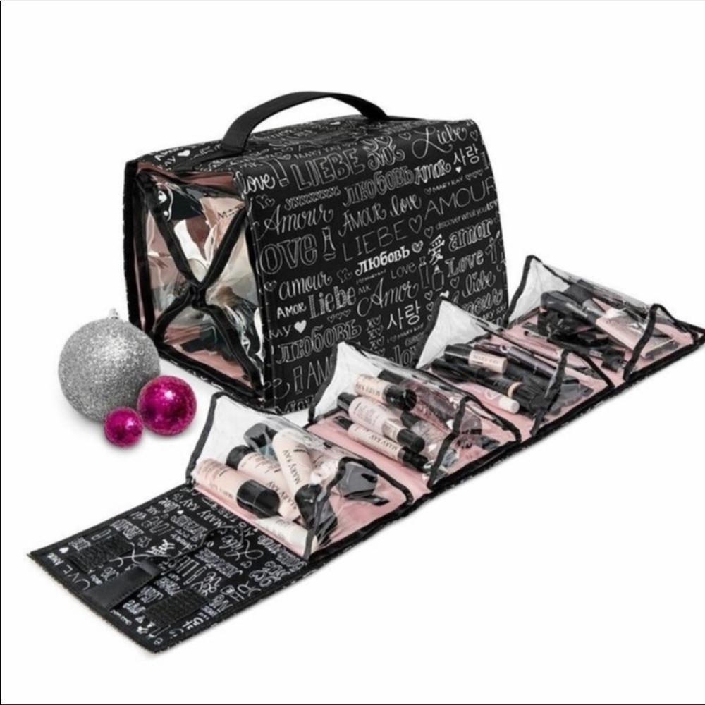 Graphic Traveling Cosmetic Case - Picture 2 of 3